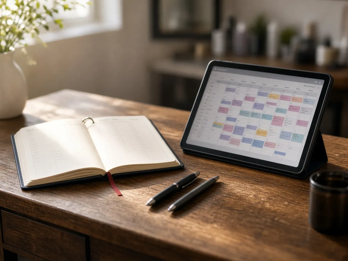 Salon appointment calendar and scheduling board in SellMate